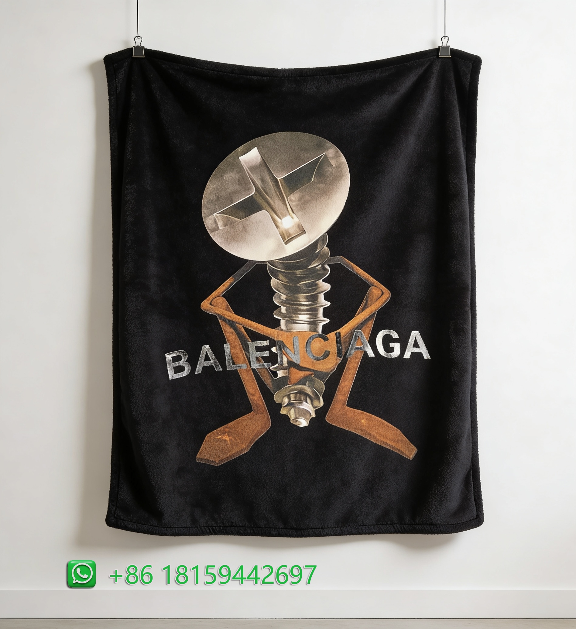 Balenciaga Throw Blankets